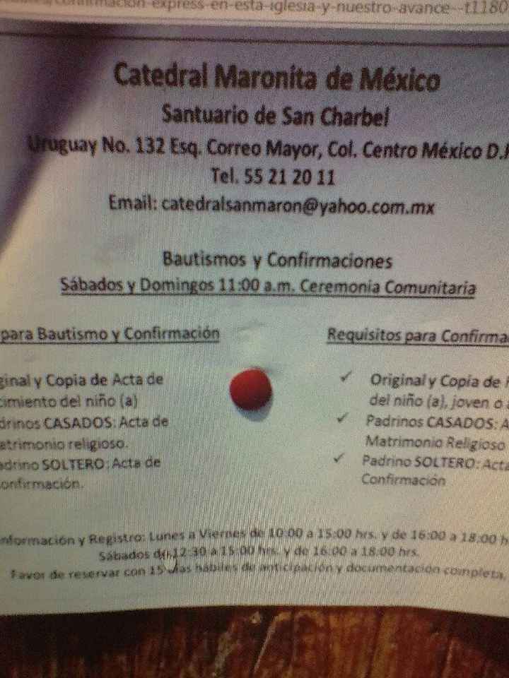  Confirmación sin pláticas - 1