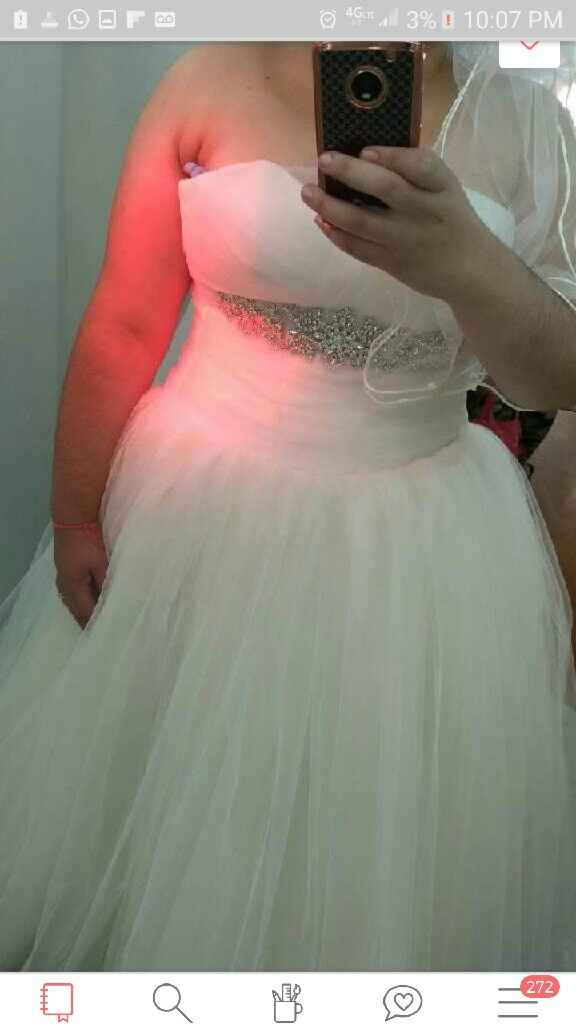  Las que escogieron vestido princesa, una pregunta!! - 1