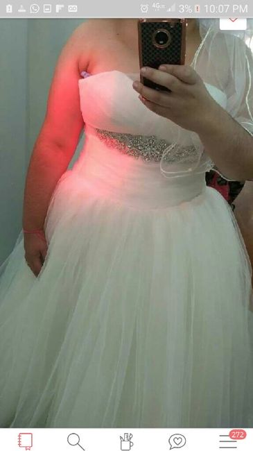  Las que escogieron vestido princesa, una pregunta!! - 1