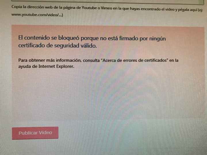Subir vídeos en bodas.com - 1