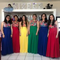 ¿qué colores y estilo usarán sus damas??? - 1
