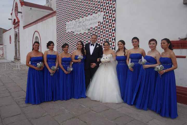 Mis hermosas Damas de honor