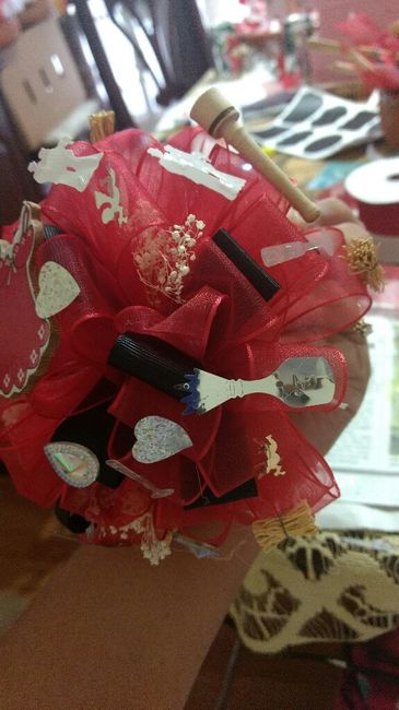 Moño/ corsage para mi despedida..... - 3