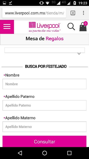 Mesa de regalos liverpool (nuestra experiencia) 1