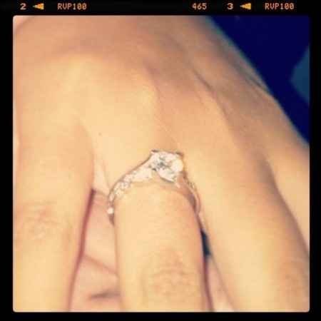 El anillo de compromiso mas bonito del mundo :)