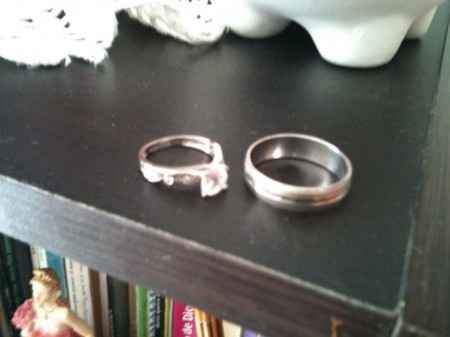 Anillos de compromiso...