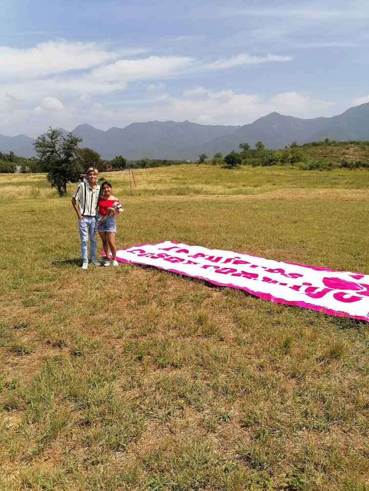 Mi propuesta de matrimonio fue__ - 1