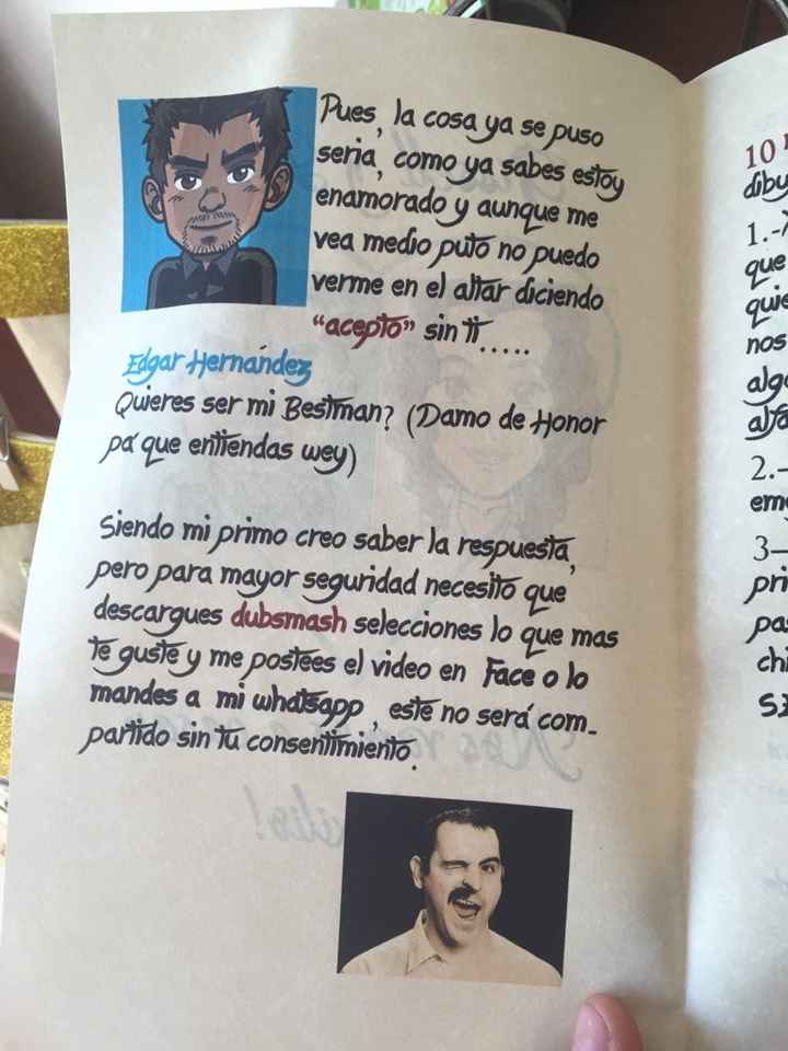 Peticiones para damas y caballeros de honor - 8