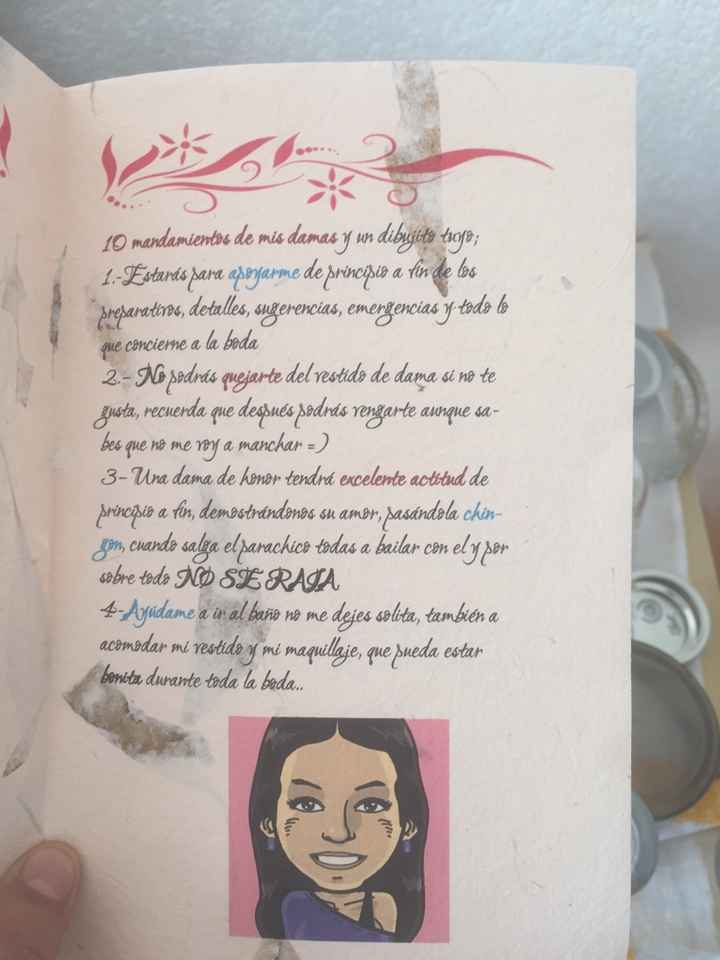 Peticiones para damas y caballeros de honor - 13