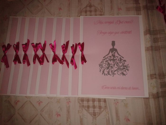 Invitaciones para las damas - 1