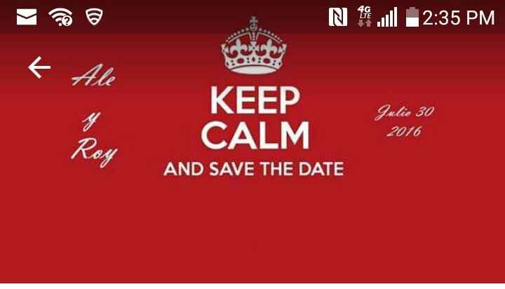 Save the date - 1
