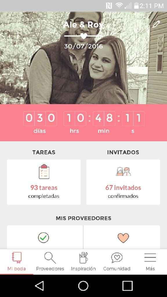 Cuanto tiempo les falta - 1