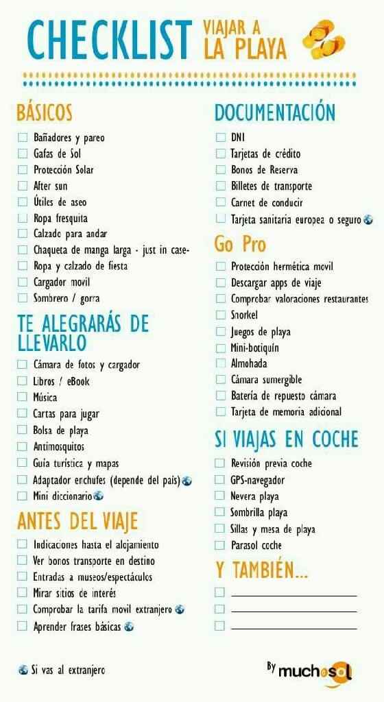 Lo que no te debe faltar al empacar - 23