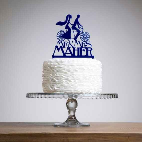 Estilos de cake toppers - 4