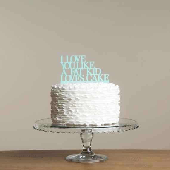 Estilos de cake toppers - 8