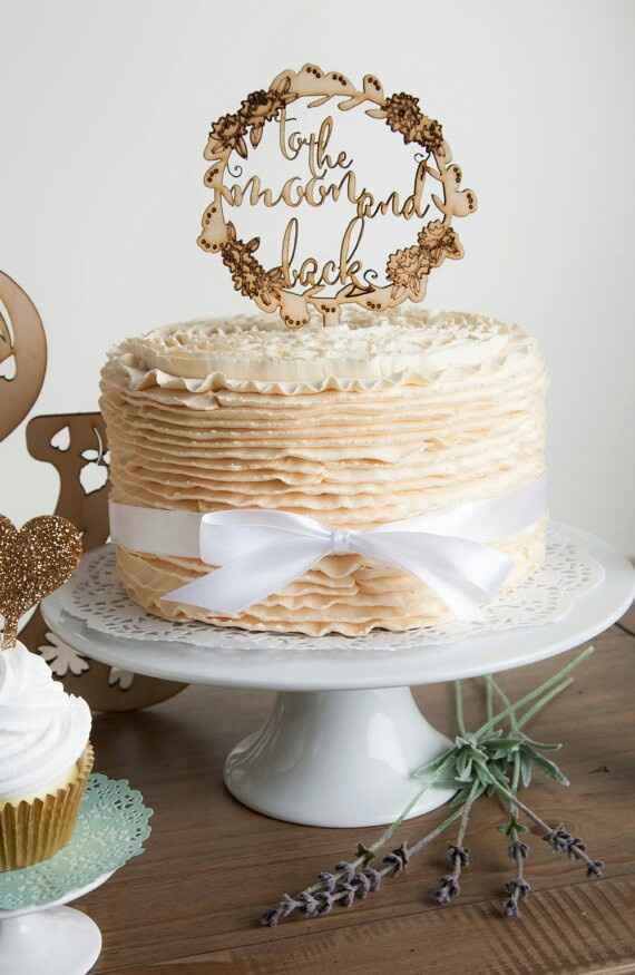 Estilos de cake toppers - 9