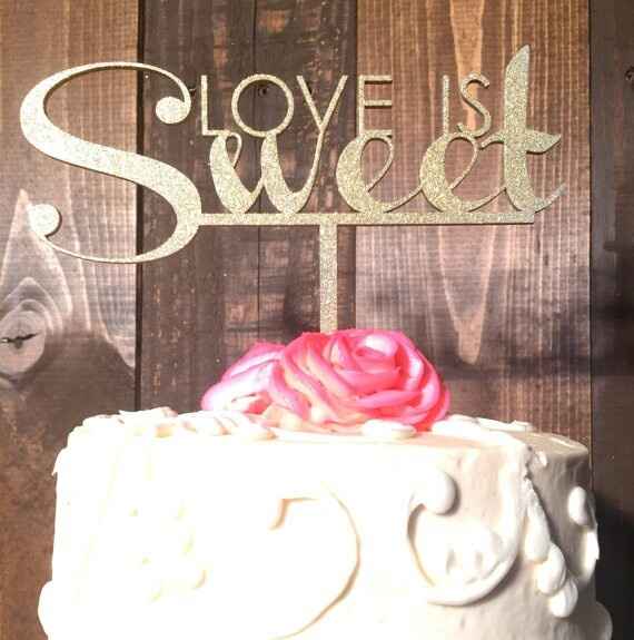 Estilos de cake toppers - 10