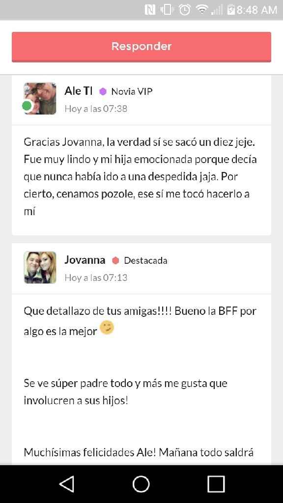 Despedida exprés para los novios - 1