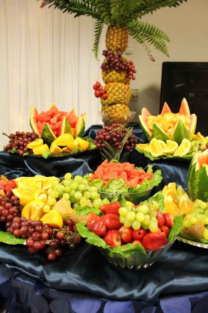 La mesa de fruta