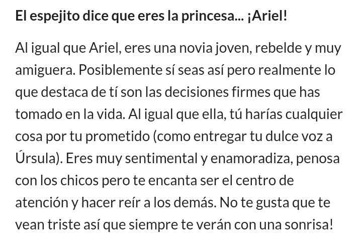 El espejito dice que yo, ale, soy la princesa ariel - 1