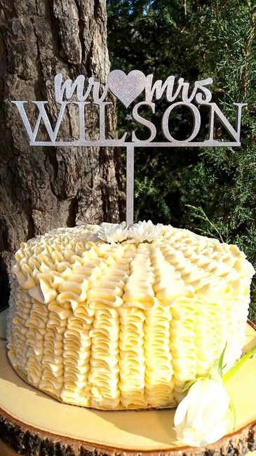 Estilos de cake toppers - 11