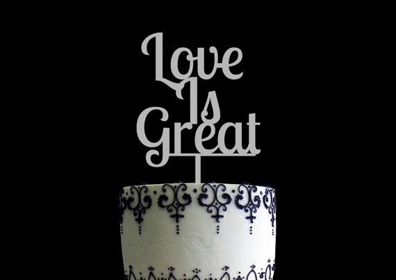 Estilos de cake toppers - 13