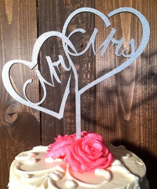 Estilos de cake toppers - 16