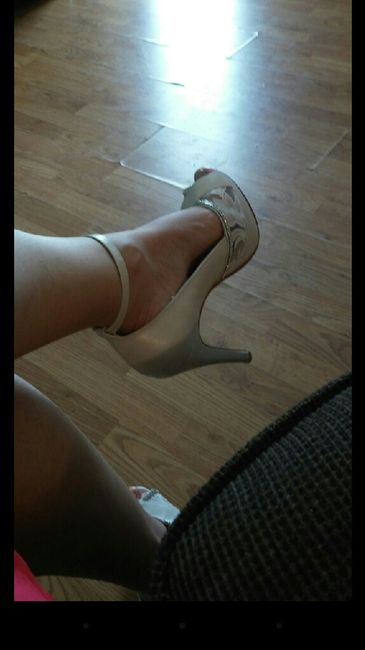 ¿Cuánto miden los tacones de tus zapatos de novia? - 2
