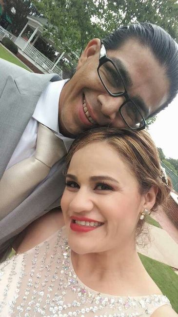 Selfie del día de la boda :) - 2