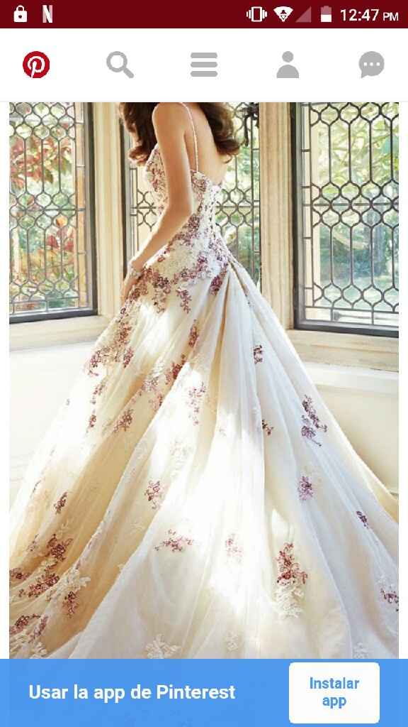 Vestidos de novia poco usuales, pero hermosos - 1