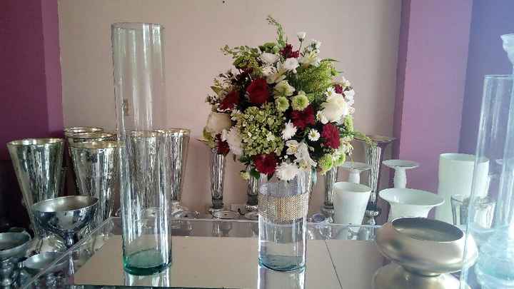  Primer prueba de centros de mesa - 1