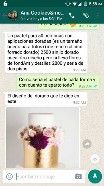 Precio de pasteles de boda? - 3