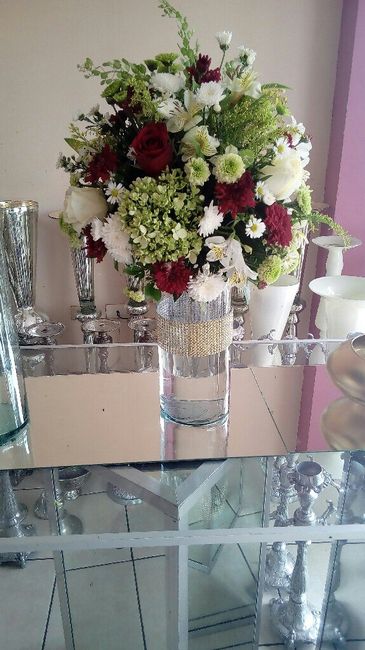  Primer prueba de centros de mesa - 2