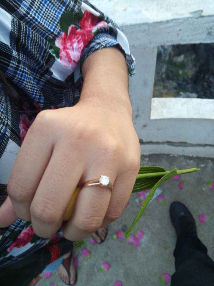 Muestra el anillo - 1