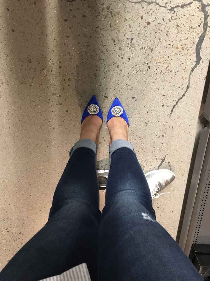 Algo azul: los zapatos! - 1