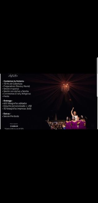  Presupuesto para fotografia y video... - 1