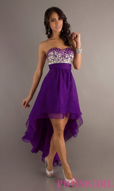 Vestidos para pedida de mano o fiesta de compromiso: Inspiración morado 4