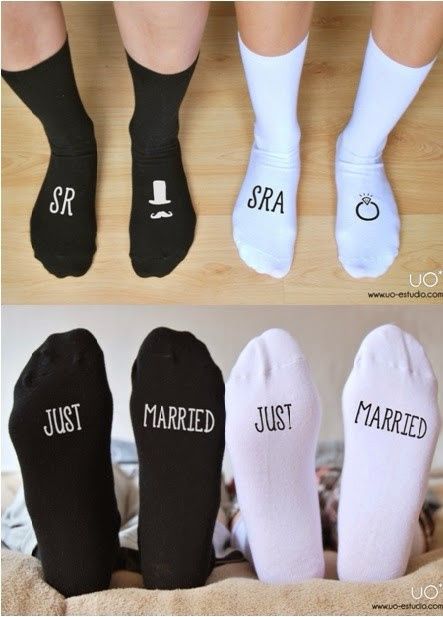 Accesorios: Calcetines personalizados para novios🧦🤵 7