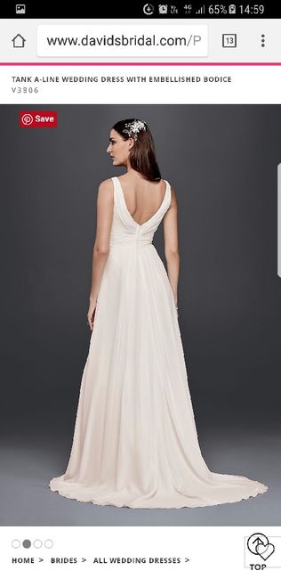 Vestido de novia espalda v 48