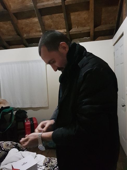 Entrega del reloj de compromiso🤗👫⌚ 6