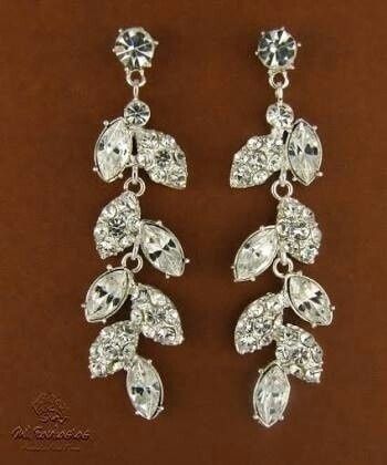 Accesorios: aretes para la novia 5