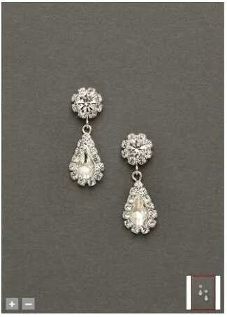 Accesorios: aretes para la novia 6