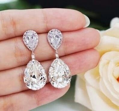Accesorios: aretes para la novia 7