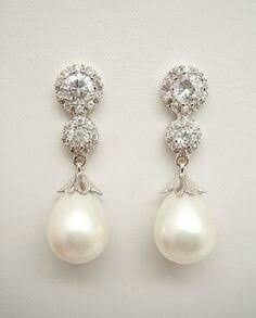 Accesorios: aretes para la novia 8