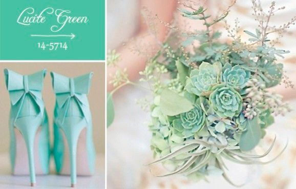 Color Verde-azul en la boda (aqua/ azul cerceta) 22