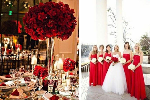 Boda en color vino 5