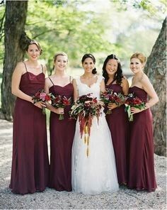 Boda en color vino 20