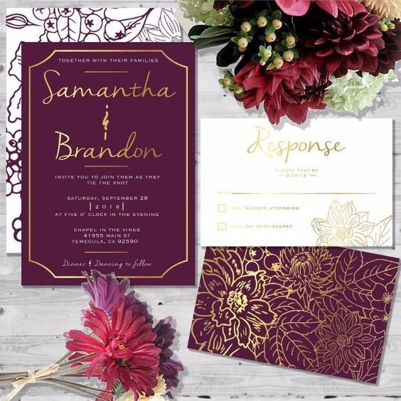 Boda en color vino 21