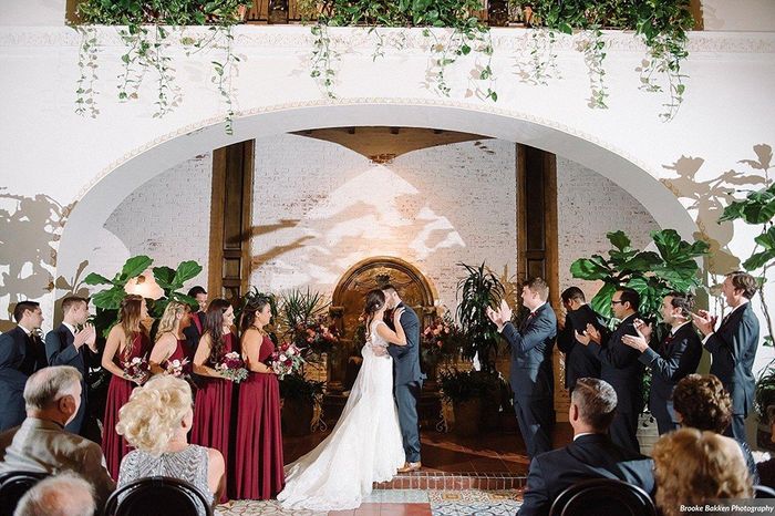 Boda en color vino 26