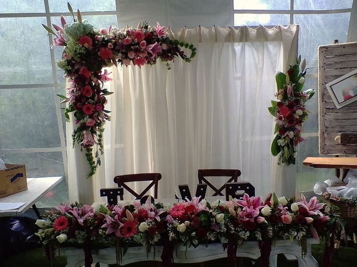 Boda en color vino 28